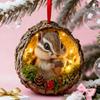 Forest Ornaments Woodland Christmas Decor Forest Christmas Ornaments Set Woodland Creature Acrylic Hanging for Nature