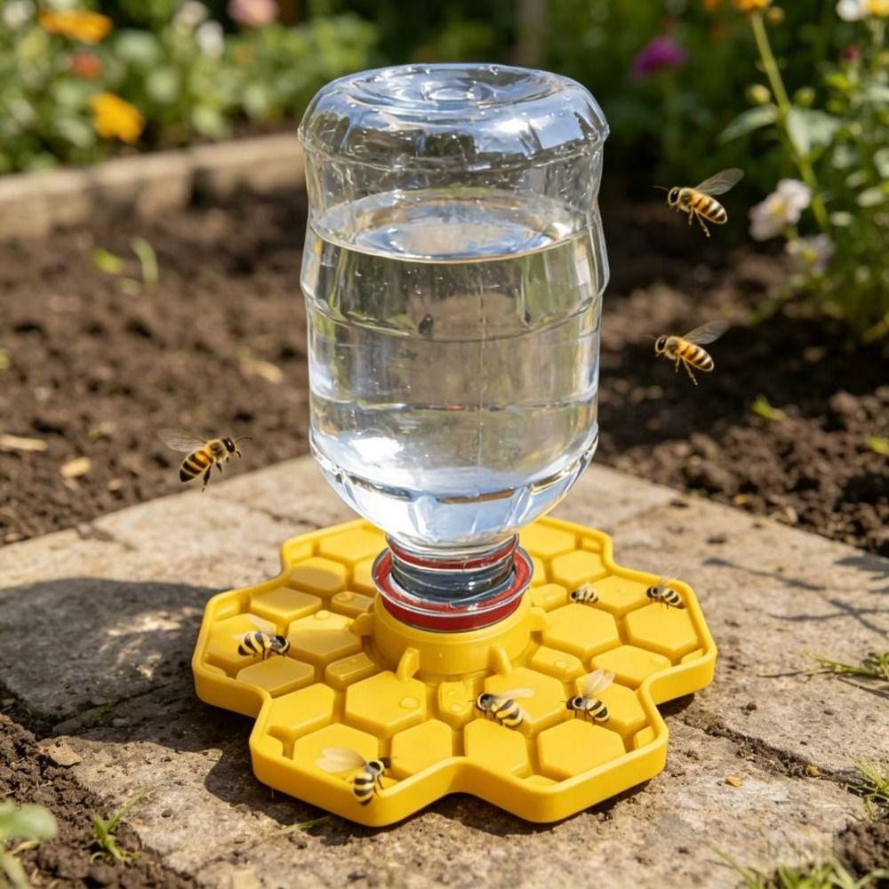 Small-Hole Honeycomb Bee Water Feeder Safe Honeybee Drinking Station  Beekeeping Tool