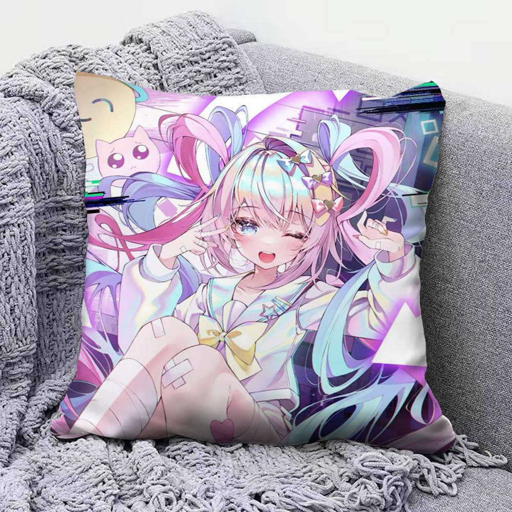 Needy Streamer Overload Anime TV  Pillow Covers Home Sofa Cushion Covers and Aecorative Custom