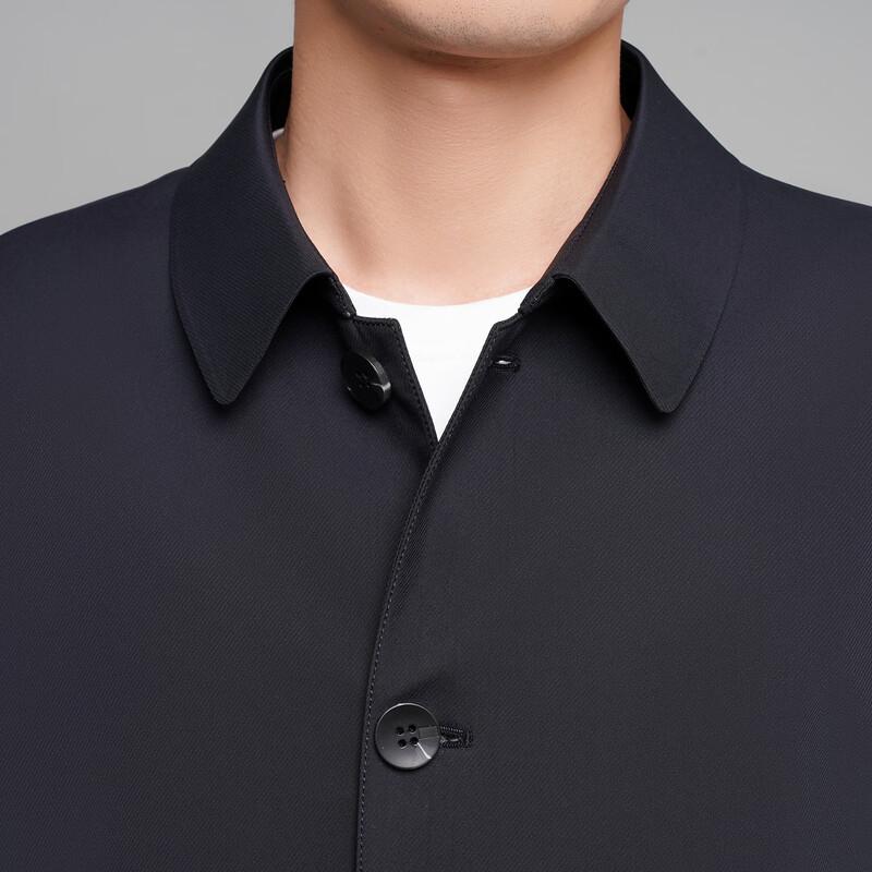 ROMON Men's Business Casual Lapel Jacket J3515
