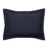 Taie d'oreiller "Prestige" 100% Satin de coton Peigné 120 fils /cm² Coton Pur - Prestige Bleu Velours - Taie d'oreiller 50 x 70 cm v