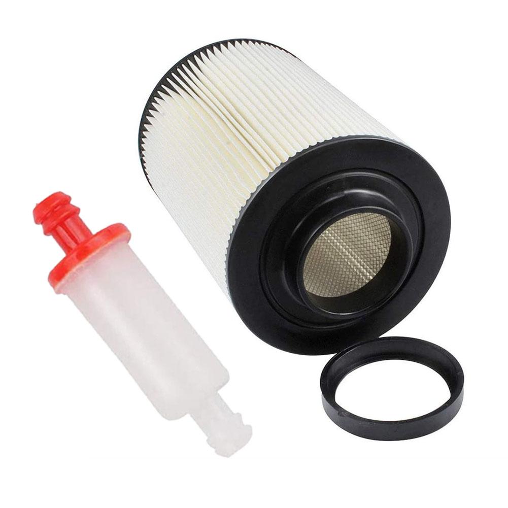 Nou-nouț Instalați cu ușurință set de filtru de aer combustibil Accesorii auto pentru Polaris pentru RZR Înlocuire din plastic alb + negru
