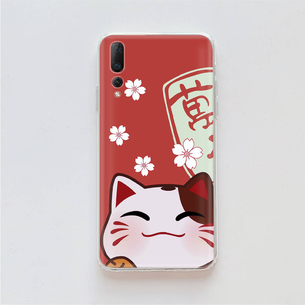 

Чехол Lucky Cat TPU для iPhone XR 7 8 14 15 11 12 13 X XS Pro Max Xiaomi Redmi 13C Note 9 Samsung A22 S23 S24 Ultra Plus VIVO Xiaomi Poco F6 Pro аэро