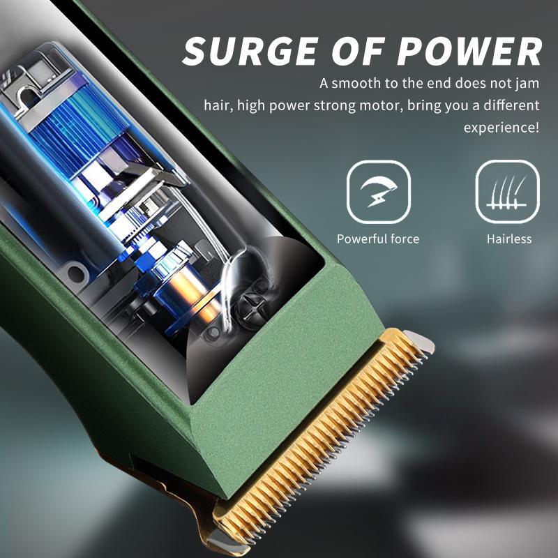 New Retro Electric Hair Clipper for Professional Hair Styling and Carving
