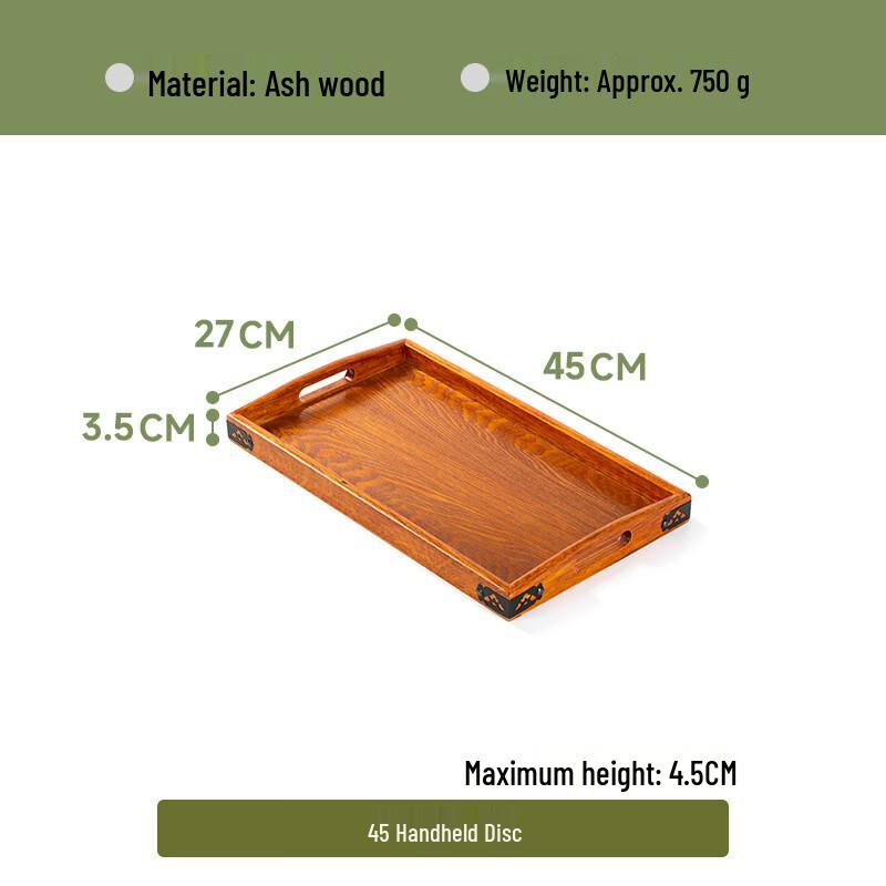 ZISIZ Mehrzweck-Serviertablett aus Holz