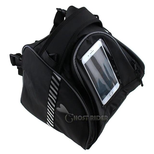 

Для HONDA ADV150 Adv 150 Сумка на бак Водонепроницаемая сумка для хранения вещей для путешествий чёрный