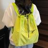 New student schoolbag women's fashion drawstring bundle backpack large capacity backpack casual women's shoulder bag