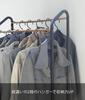 Yamazaki Jitsugyo Hanger Rack Tower with Casters Black Coat Hanger 3517 Approx. W67XD35XH172.5cm