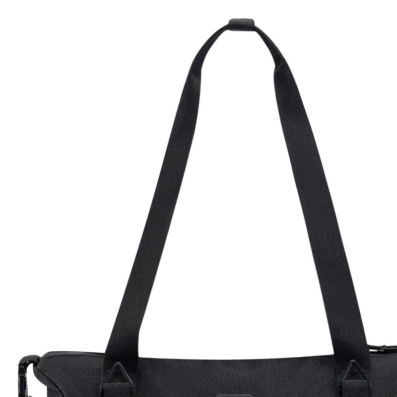 Jordan Logo Zipper Closure Polyester Tote Bag Shopping Handheld Shoulder Bag Unisex Tote Bags Black IB8462-010