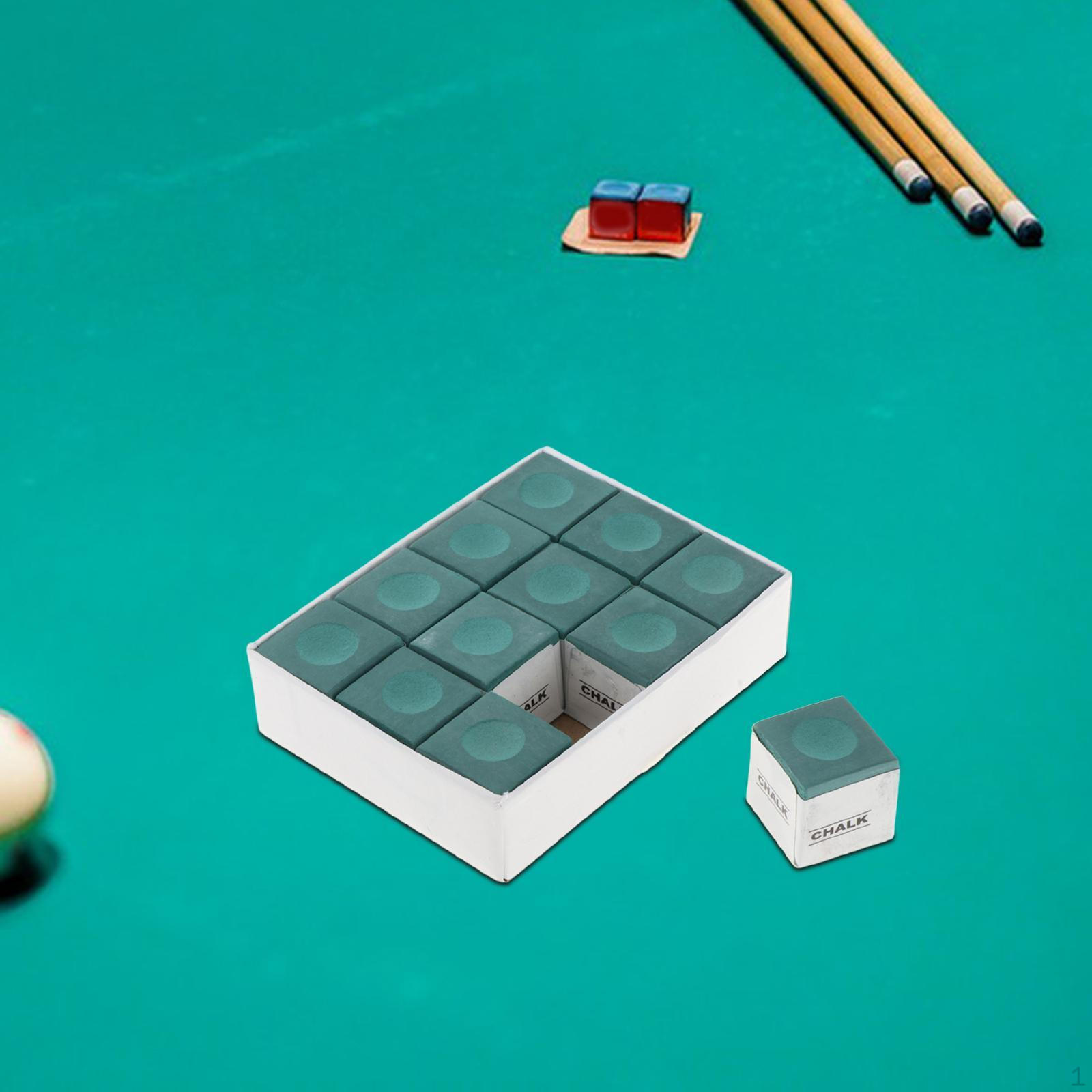 

Коллекция мела для бильярдных киев для оптимальной игры зелёный