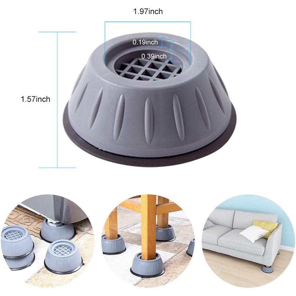 1/2/4 шт. Опорные подушки для стиральных машин, антивибрационные ножки-стопоры, ножки-подушки 1PCS