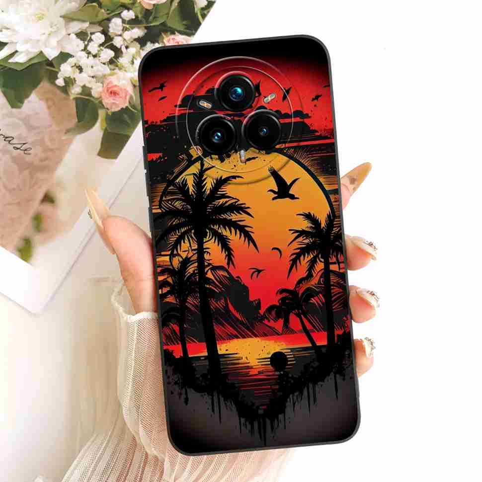 Shockproof Silicone Soft Casing for Realme 14 Pro+ 5G 14ProPlus 14Pro+ 14 Pro Plus 2025 RMX5051 Phone Case Back Cover Shell