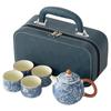 Ru Kiln Portable Ceramic Travel Tea Set