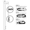 Nylon Braided Rope 6MM Flagpole Lifting Rope Outdoor Flagpole Accessories