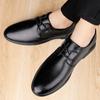 Fashion Lace-up Casual Genuine Leather Footwear 2024 Men Office Oxfords Shoes Hot Sale Male Comfortable Dress Shoe Brand Coiffeur Shoes