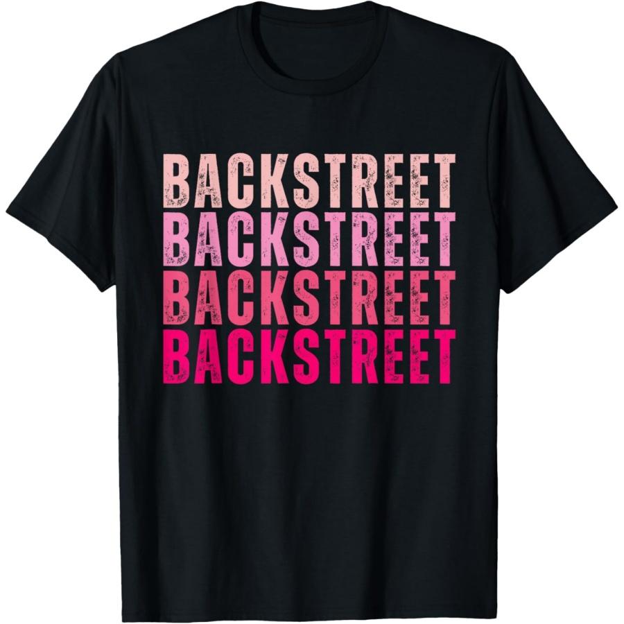Винтажная футболка Backstreet с персонализированным именем Я люблю Backstreet(1) XXXXXL чёрный