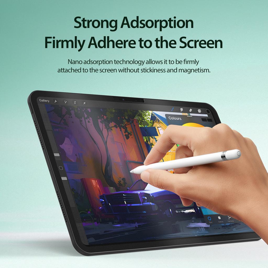 DUX DUCIS Seria Naad pentru iPad Pro 11 (2024) Folie de protecție ecran Mată PET Paperfeel Film Detașabilă, Reutilizabilă