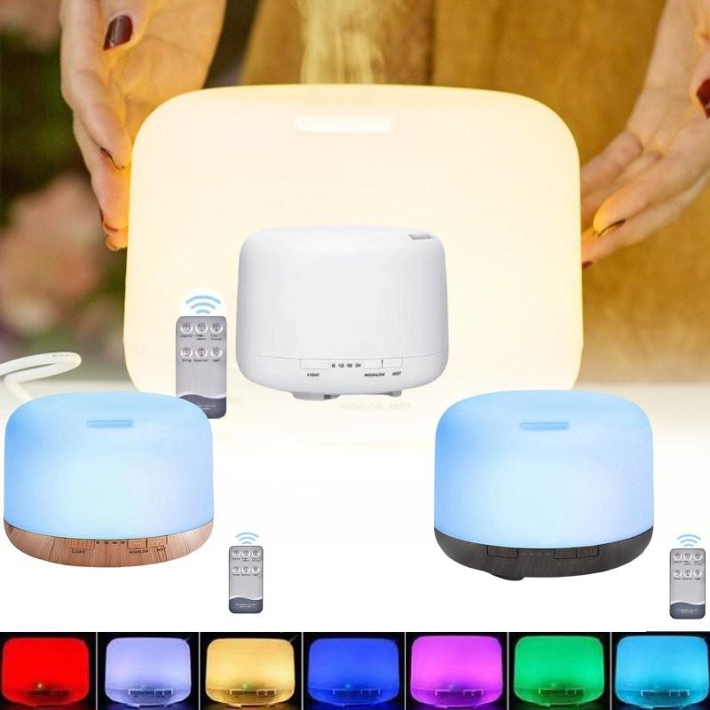 Electric Air 500ml Diffuser Aroma Oil Humidifier Led Light Relaxing Better Sleep