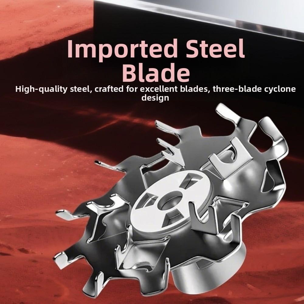 Type-C Charging Smart Shaver Waterproof Design Portable Rotary Razor Mini Electric Shaver Husband