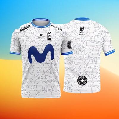 Esports Club Enthusiasts CSGO League of Legends Men's 3D Printed T-Shirt Outdoor Fitness Short Sleeve O-Neck Pullover Casual Top