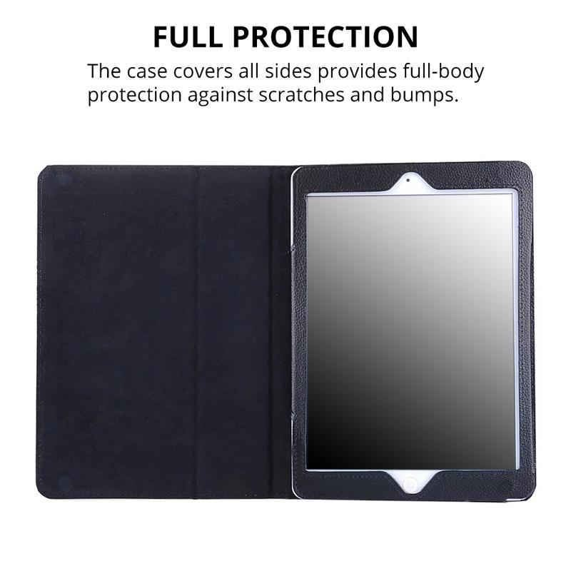 Capa para iPad 2017 2018 9.7 Slim Folding Stand Smart Cover Auto Wake PU Leather Case para iPad 6ª 5ª Geração Tablet Funda