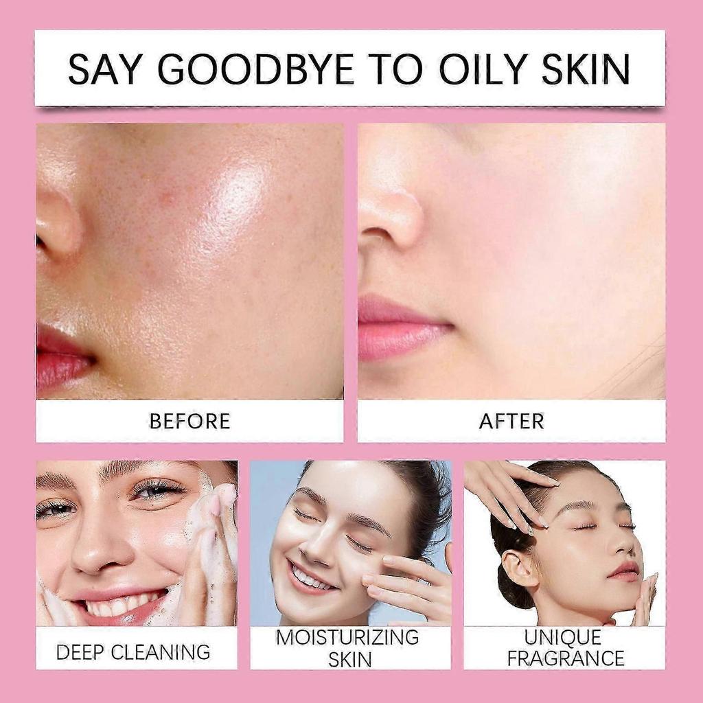 Turmeric Acid Cleanser, Cleansing Facial Cleanser, Moisturizing Skin, Gentle Nourishing Foam Cleanser