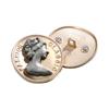 10Pcs Round Metal Buttons Men'S Suit Suit High-End Button Top Women'S Coat Windbreaker Cardigan Sweater High-End Buttons