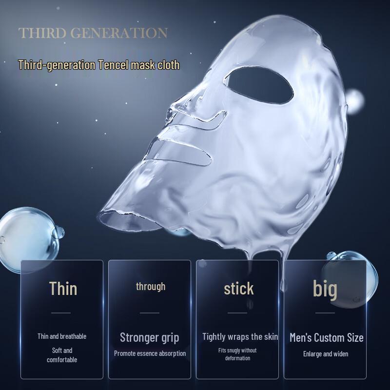 He Feng Yu Men's Nicotinamide Hydrating Face Mask (20 Sheets)