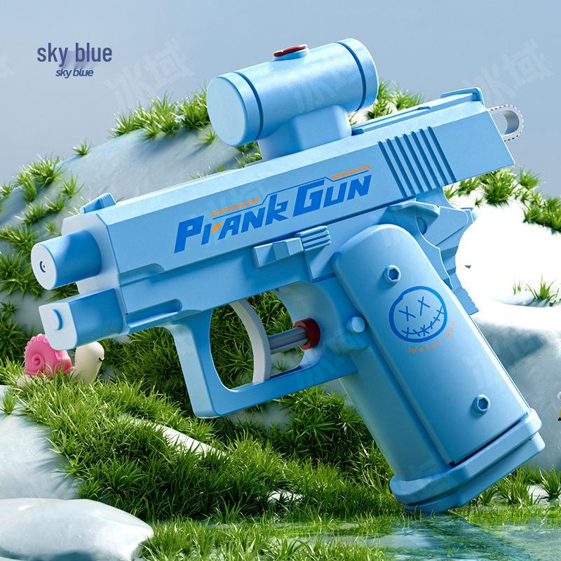 Douyin Popular Wide-Eyed Turtle Coaster & Double-Sided Water Gun Gyroscope Toy