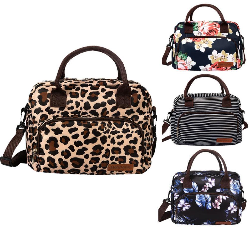 Portable Insulated Handbag Handheld Fruit Fresh-keeping Pouch Nylon Lunch Bag  Kids