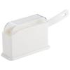 Like-it Rice Scoop Holder with Case (with Cover), White, Approx. 13.5cm W X 5.2cm D X 9cm H (excluding Rice Scoop), STK-21