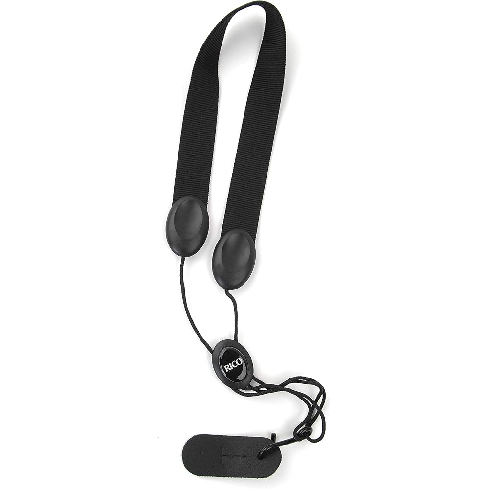 D'Addario WoodWinds CCA01 Black Daddario Strap for Clarinet [Domestic Genuine]
