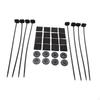 Car Electric Radiator Fan Tie Strap Installation Kit, Transmission Bracket Down Kit for SUV
