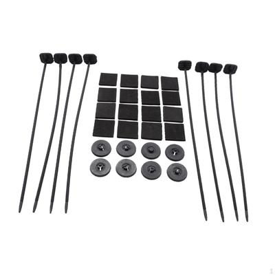 Kit d'installation de sangle de fixation de ventilateur de radiateur électrique de voiture, Kit inférieur de support de transmission pour SUV