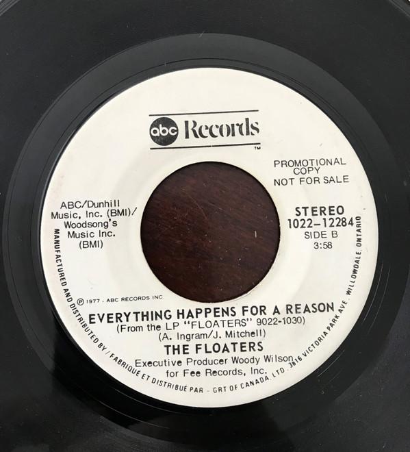 

7-дюймовая пластинка FLOATERS Плывет на 102212284PROMO ABC Records 1977 Япония Soul Funk Б/у