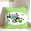Pillow Case I-Invader Zim Anime Graphic Pillow Cover For Sofa Home Decor Cute Funny Pillowcases