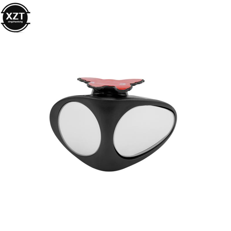 Вращающееся на 360 градусов 2 боковое автомобильное выпуклое зеркало для слепых зон — фото 12
