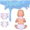 Baby Diapers Doll Underwear For 14-18 Inch Baby Dolls Underwear Reusable Adjustable Diapers For Infant Reborn Dolls Baby Girls