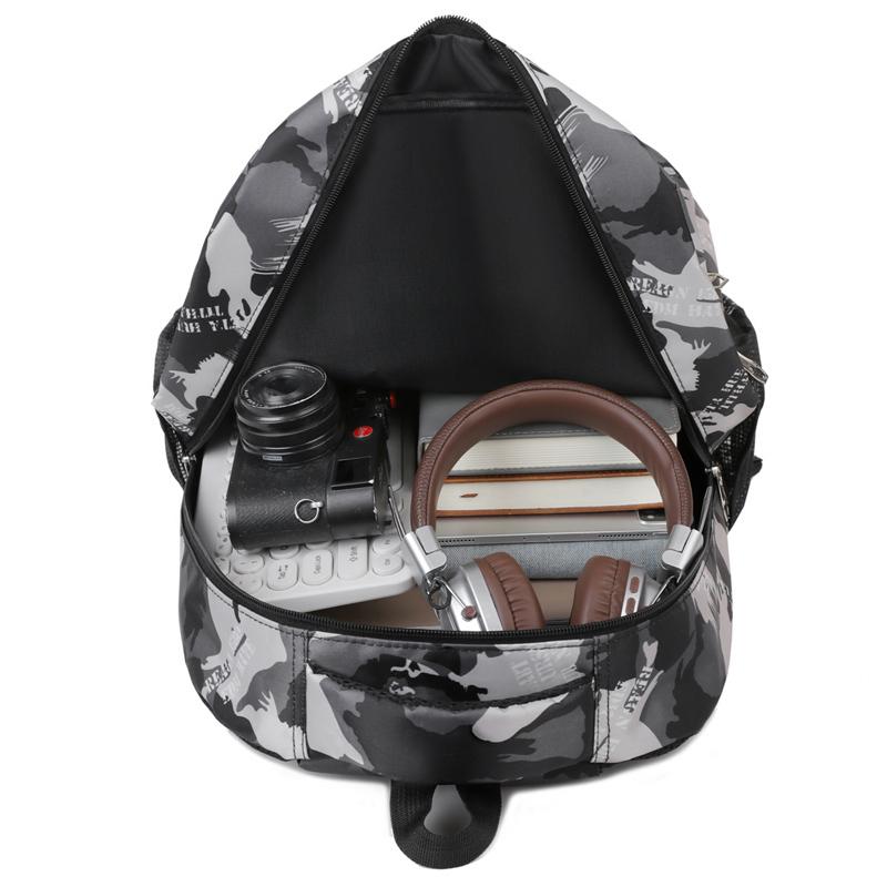 Camouflage Backpack for Men and Women Fashion School Travel Laptop Daypack with Multiple Pockets