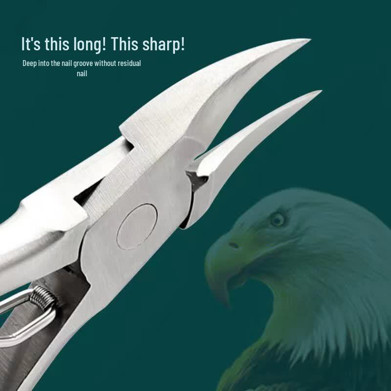 Stainless Steel Ingrown Toenail Clipper & Cuticle Nipper Set