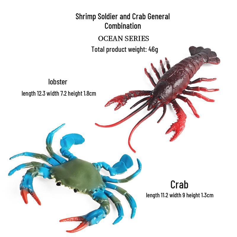 Children's Aquarium Shrimp & Lobster Simulation Set