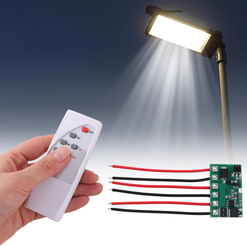 Časovací funkce Solární LED ovladač Solární řídicí deska pro pouliční osvětlení Venkovní osvětlení