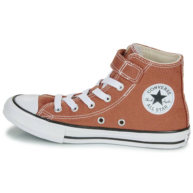 

Converse Кроссовки Chuck Taylor All Star 1V EasyOn High PS In A Nutshell для детей медно-бело-черные A08431C 32
