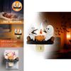 Enchanting White Ghost Night Light For Halloween Festivities And Unique Decor Items