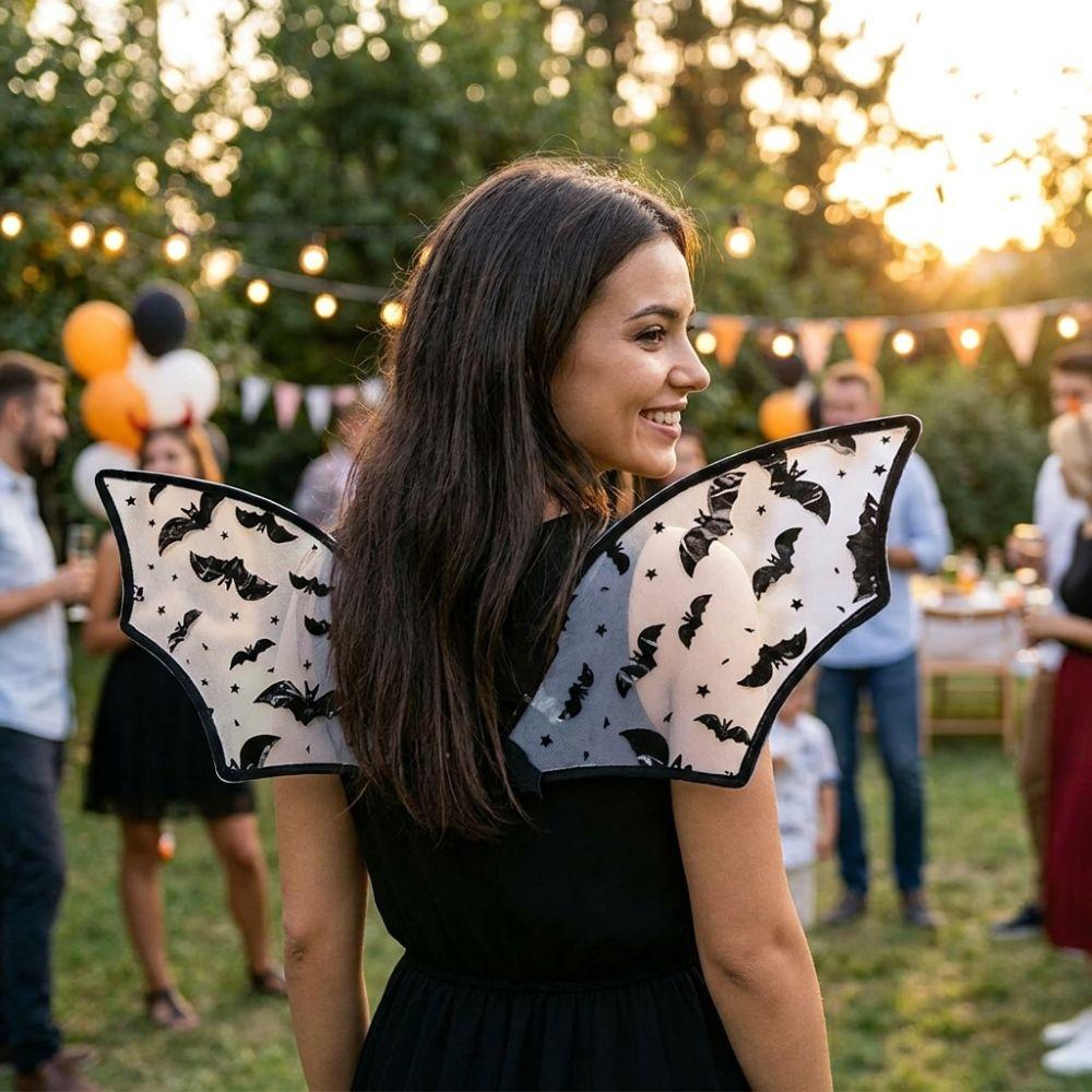 Folding Fairy Butterfly Wings Gothic Dark Style Costume Wings Festival Gift Kids Elf Wing Dress Up