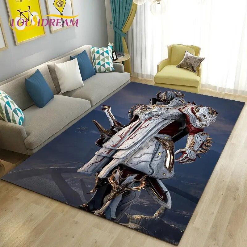 Cavalier Knight Templar Crusaders Game Area Rug Large,Carpet Rug for Living Room Bedroom Sofa Doormat Kitchen,Non-slip Floor Mat