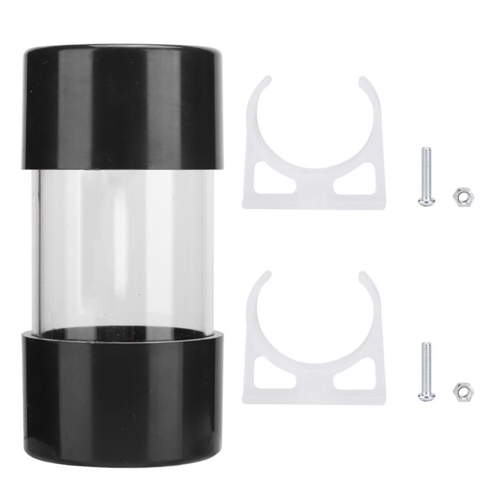 

Transparent Cylinder Water Cooling Reservoir Cylindrical Water Tank Heat Exchanger Radiator