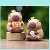 Capybara Car Accessory Figurine With Resin Craft For Car Enthusiasts And Decor