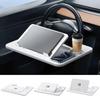 HYTARSEIDO Car Steering Angle Car Table with Side Vehicle Multifunctional Tray for PC and Strong Load Capacity Table, Wheel/Driver's Seat, 9-Position