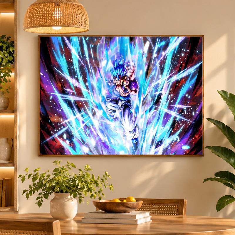 5D Diamond Painting Gogeta DIY Full Drill Diamond Art Kit Home Decoration